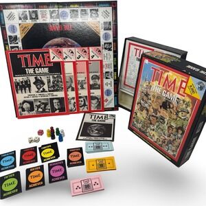 TIME The Game Vintage Board Game 1983 Hansen Co COMPLETE SET Collectors Games